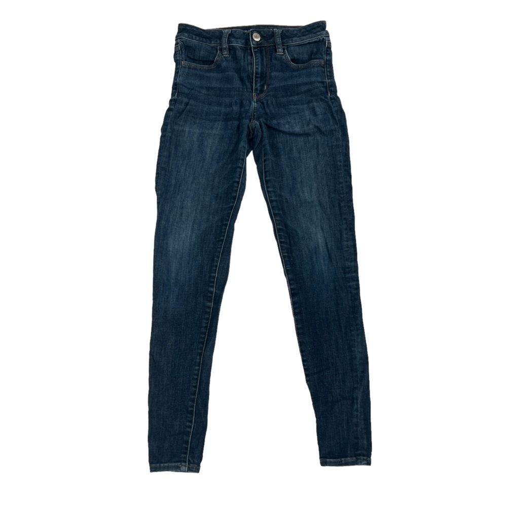 American Eagle Outfitters Super Super Stretch X Skinny Jeans Size 4 Long Womens